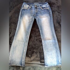 Grace in LA Light Blue Cropped Jeans